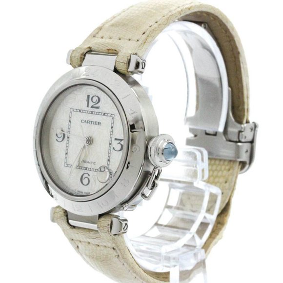 Polished CARTIER Pasha C GMT 2004 Christmas Limited Watch W3107199 BF575219 - Picture 2 of 8